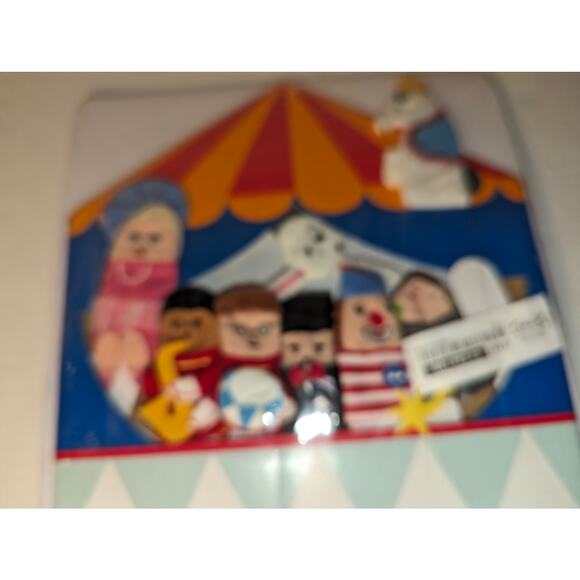 Ikea Klappar Cirkus Finger assorted Puppets Circus Set Tent New - Picture 2 of 7